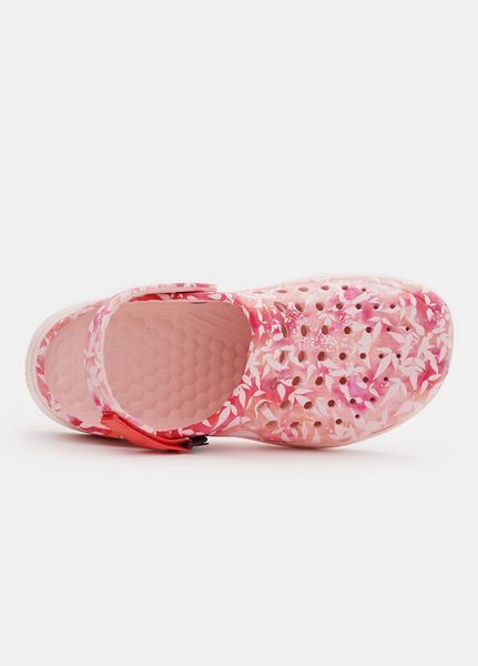 Жіночі шльопанці сабо Joybees Modern Clog Graphic Pale Pink, розмір 42 устілка 27см (рожева квітка) УТП055494-19 фото