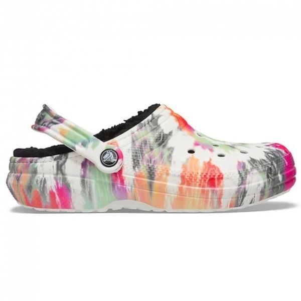 Утеплені сабо CROCS Classic Lined Tie Dye Clogs розмір 38-39 устілка 25 см НФ-00000380 фото