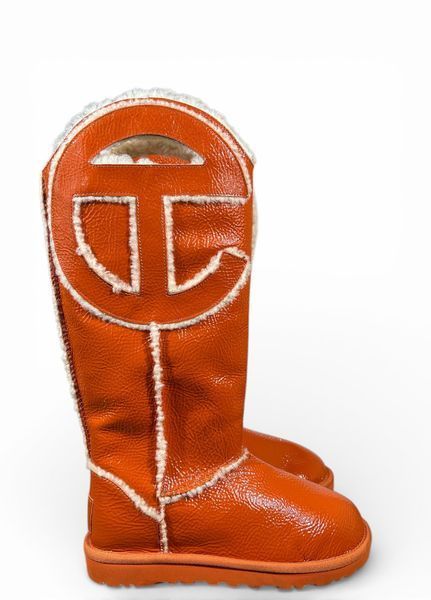 Женские сапоги UGG X TELFAR (s/n 1155871), Размер 40 (usa 7) 25 см, Оранжевый НФ-00000362 фото