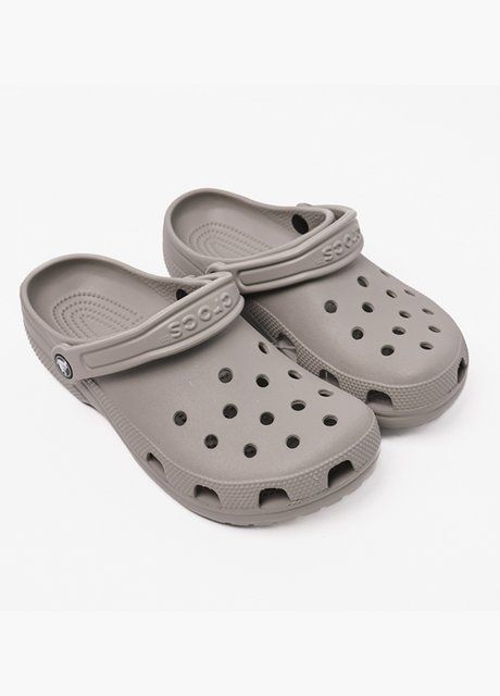 Чоловічі Крокси Crocs Classic 10001-1FT M10/W12 43/44р 28см Сірі 2728395393 фото