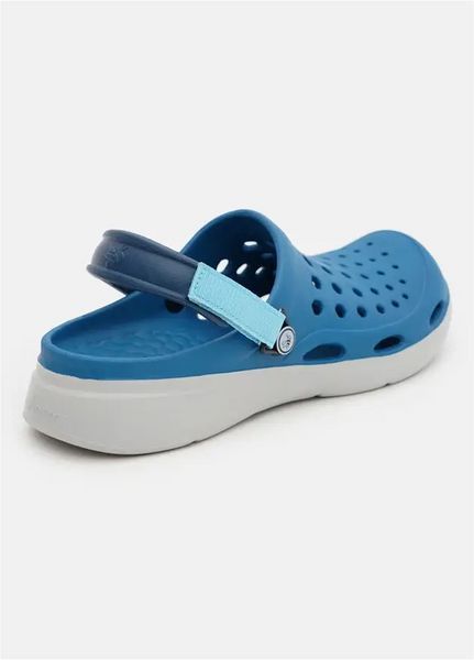 Чоловічі шльопанці сабо Joybees Modern Clog (сині з сірою підошвою) розмір 39.5, устілка 26.2см УТП055494-8 фото