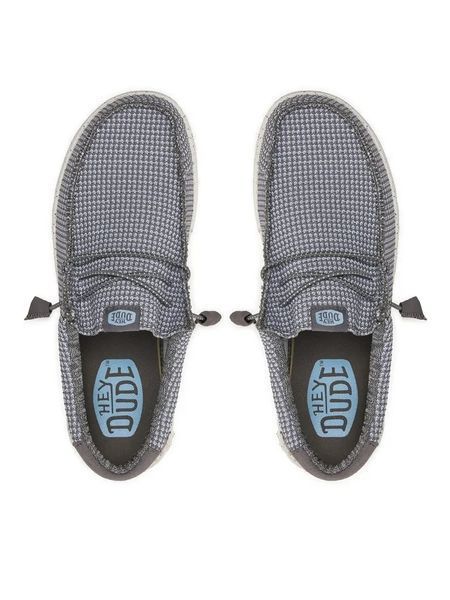 Чоловічі мокасини Hey Dude Wally Sport Mesh Grey 40403-030 розмір 44, устілка 29 см УТП047575-6 фото