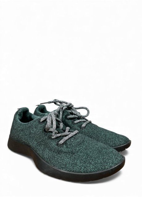 Женские кроссовки Allbirds Wool Runner Dark Kea Green, Размер 38, W8, Зеленый НФ-00000334-80 фото
