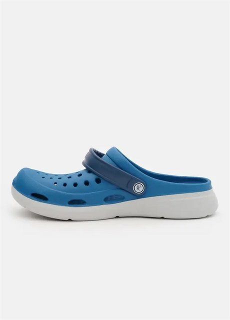 Чоловічі шльопанці сабо Joybees Modern Clog (сині з сірою підошвою) розмір 39.5, устілка 26.2см УТП055494-8 фото