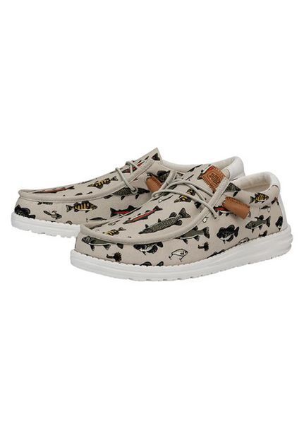 Чоловічі мокасини Hey Dude Wally Fish Lure White 40624-100 розмір 44, устілка 29 см УТП047575-4 фото