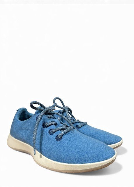Женские кроссовки Allbirds Wool Runner Kotare Sky, Размер 39, 25 см, Синий НФ-00000334-75 фото