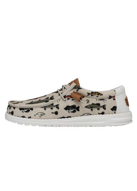 Чоловічі мокасини Hey Dude Wally Fish Lure White 40624-100 розмір 44, устілка 29 см УТП047575-4 фото