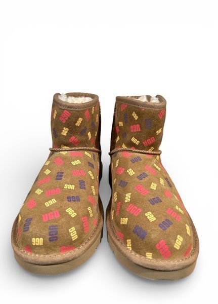 Женские UGG Jona Confetti Logo Mini (s/n 1153635K) Размер 36 ( usa 4) 22.5 см, Коричневый НФ-00000362 фото