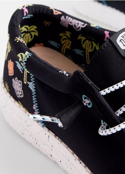 Чоловічі мокасини Hey Dude Wally Funk Neon Tropical Black 42103-001 розмір 44, устілка 29 см УТП047575-3 фото