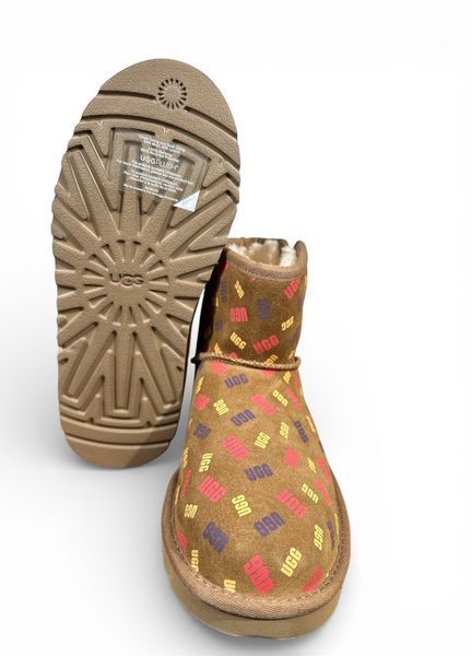 Женские UGG Jona Confetti Logo Mini (s/n 1153635K) Размер 36 ( usa 4) 22.5 см, Коричневый НФ-00000362 фото