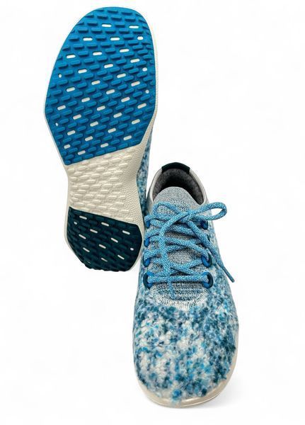 Мужские кроссовки Allbirds Wool Dasher 2 Fluff Thrive Teal/Deep Emerald, Размер 42.5, 27.5 см, Голубой НФ-00000334 фото
