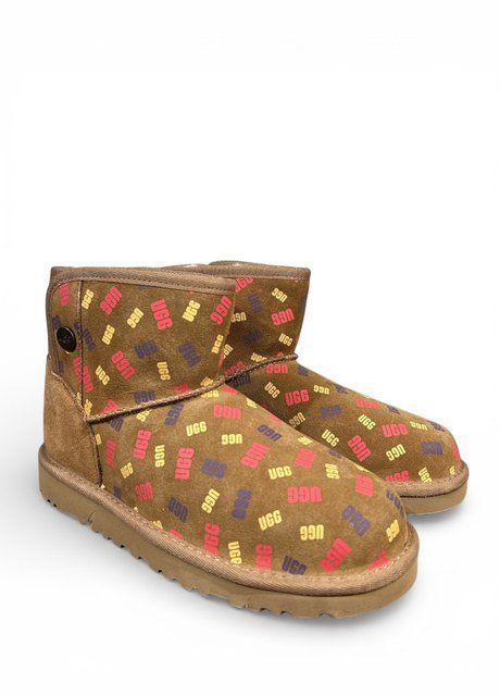 Жіночі UGG Jona Confetti Logo Mini (s/n 1153635K) Розмір 36 ( usa 4) 22.5 см, Коричневий НФ-00000362 фото