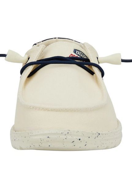 Мужские мокасины Hey Dude Wally Americana Wide Off White 41784-1LB, размер 44, стелька 29 см УТП047575-2 фото