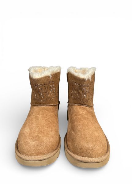 Жіночі UGG Classic Gem Mini Boot (s/n 1125911) Розмір 36 (usa 5) 22 см, Чорний НФ-00000362 фото