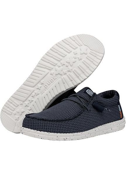 Чоловічі мокасини Hey Dude Wally Sport Mesh Wide Navy 41787-410, 44 розмір, устілка 29см УТП047575-1 фото