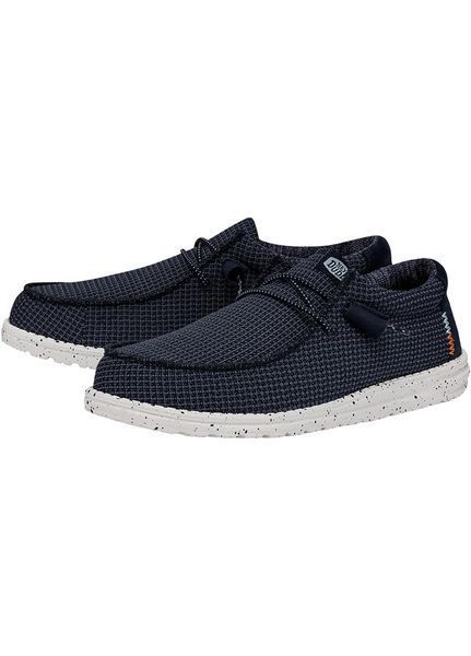 Чоловічі мокасини Hey Dude Wally Sport Mesh Wide Navy 41787-410, 44 розмір, устілка 29см УТП047575-1 фото