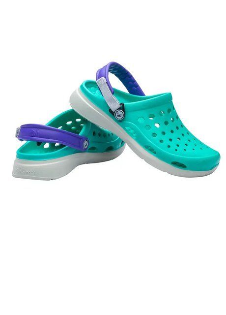 Жіночі шльопанці сабо Joybees Modern Clog Teal/Light grey, розмір 38,5 устілка 24,8см (зелений) УТП055494-9 фото