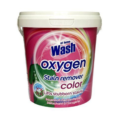 Кисневий порошок для видалення плям AT HOME Wash Oxygen Stain Remover(Color) 1кг УТП006475 фото