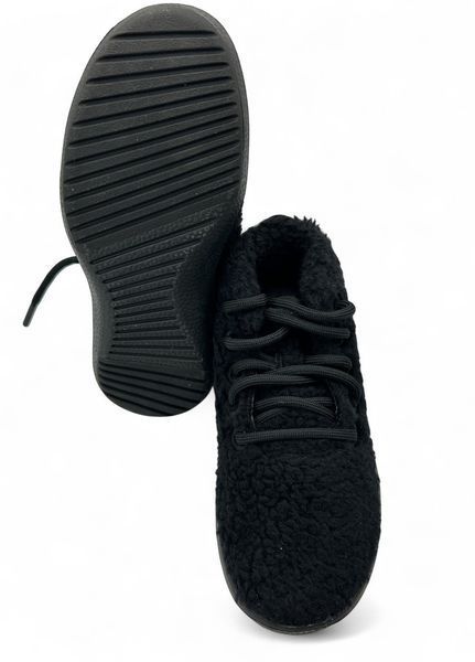 Женские кроссовки Allbirds Wool Runner - Up Mizzle Double Fluff Natural Black, Размер 35, 22.5 см, Черный НФ-00000334-10 фото