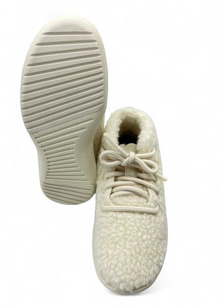Женские кроссовки Allbirds Wool Runner - Up Mizzle Double Fluff Natural White, Размер 35, 22.5 см, Белый НФ-00000334-6 фото