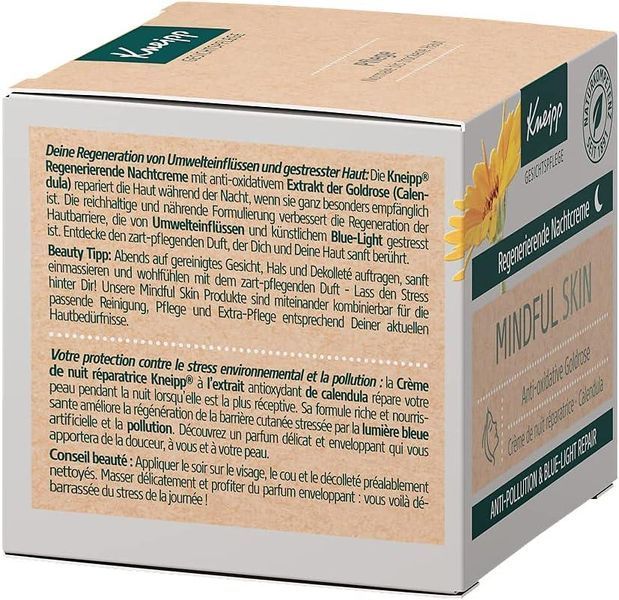 Kneipp Mindful Skin нічний крем, Що Відновлює, 50 мл УТП026836 фото