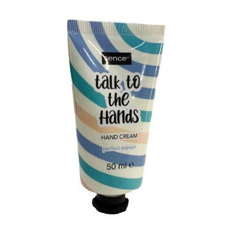 Зволожуючий крем для рук SENCE Talk To Hands perfect papaya 50 мл УТП018244 фото