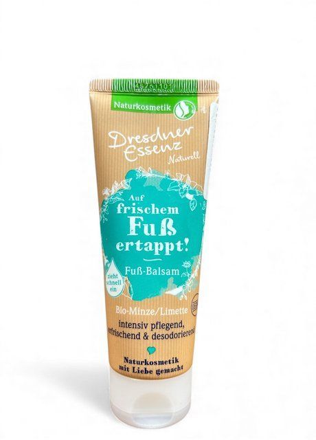 Крем для ніг Dresdner Essenz 75 мл Fu&szlig;-Balsam Bio-Minze/Limette НФ-00000570 фото