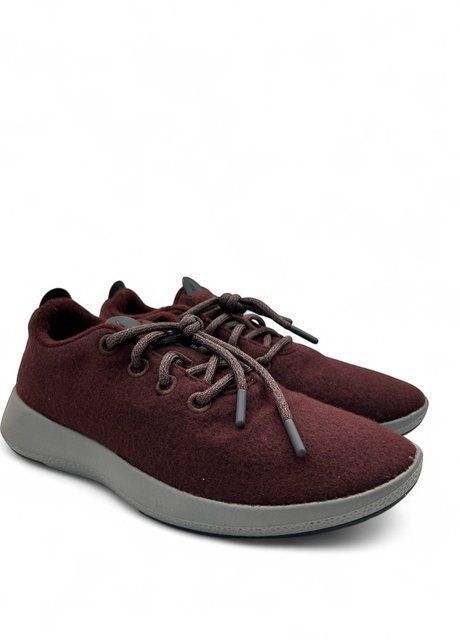 Чоловічі кросівки Allbirds Wool Runner Mizzles, Розмір 41/42, M9, 27.5 см, Бургунді НФ-00000334-34 фото