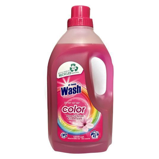Гель для прання кольорового At Home Wash 1,5л Color Название модификации (RU) фото