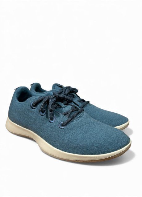 Чоловічі кросівки Allbirds Wool Runner Tide Pool, Розмір 42/43, 27 см, Синій НФ-00000334-71 фото