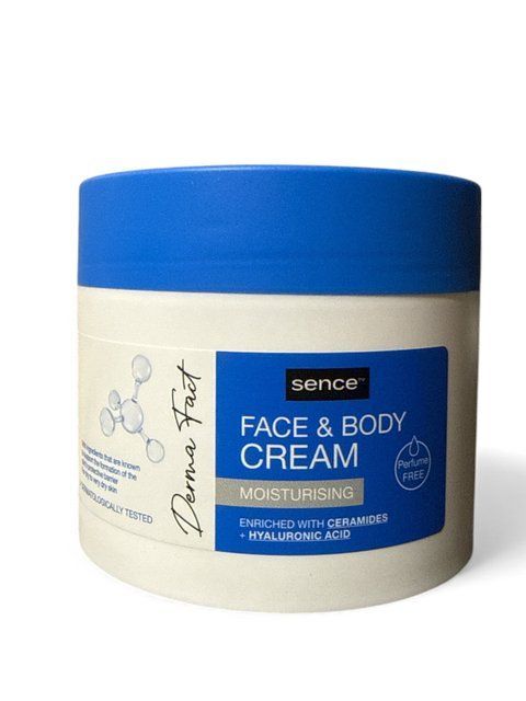 Зволожуючий крем для обличчя та тіла Sence 300 мл Derma Fact НФ-00000552 фото