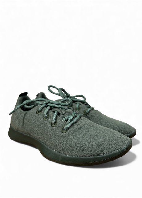 Чоловічі Кросівки Allbirds Wool Runner Tuke Matcha, Розмір 42, M10, 27 см, Зелений НФ-00000334-77 фото