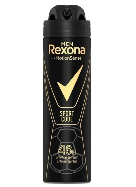 Антиперспірант-спрей Rexona Men Sport Cool 150 мл, захист 48 годин з технологією MotionSense УТП034683 фото
