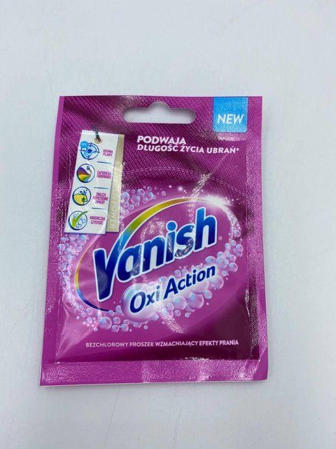 Плямовивідник VANISH Oxi Action Powder Pink, 30г НФ-00000479 фото