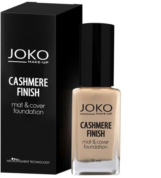 Тональний крем JOKO Cashmere Finish Mat & Cover Foundation 30мол №289 УТП027344 фото