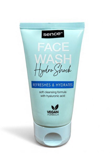Гель для вмивання Sence 150 мл Face Wash Hydro Shock з гіалуроновою кислотою НФ-00000568 фото