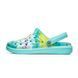 Женские шлепанцы сабо Joybees Varsity Clog Aqua Washed Tie Dye, размер 36.5 стелька 23,6см (бирюза тайдай) УТП055494-73 фото 1