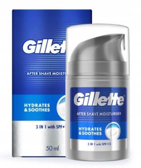 Зволожуючий крем після гоління Gillette Series After Shave Moisturizer, 50 мл УТП030548 фото