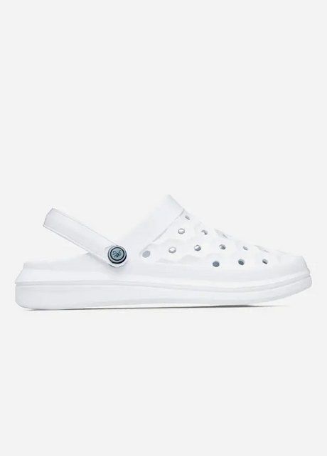 Чоловічі шльопанці сабо Joybees Varsity Clog White, розмір 44.5 устілка 28,6 см (білі соти) УТП055494-35 фото