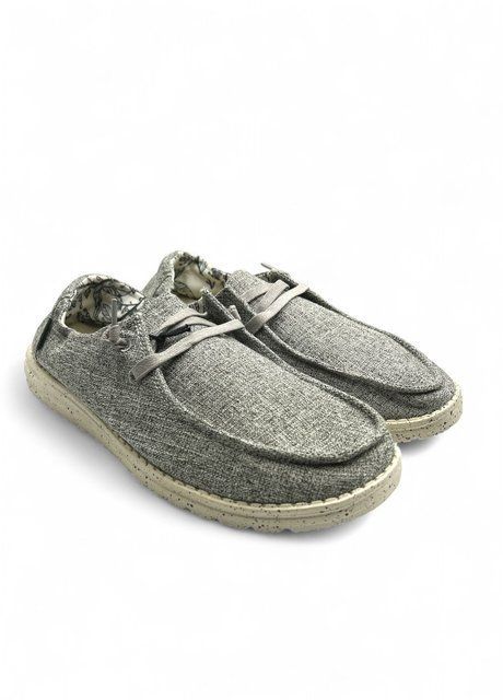 Жіночі мокасини Hey Dude Wendy L Linen Iron 121533901 Розмір 36,Устілка 23.6 см Сірий НФ-00000348-1 фото