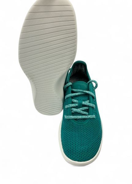 Женские кроссовки Allbirds Tree Runner Kauri Peacock, Размер 34, 22 см, Темно-бирюзовый НФ-00000334-11 фото