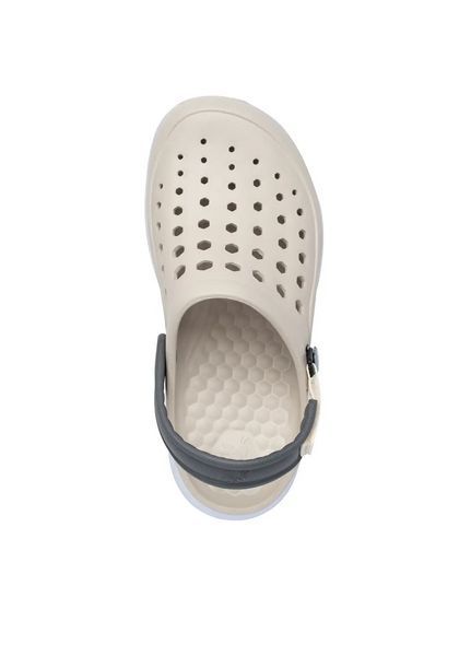 Женские шлепанцы сабо Joybees Modern Clog Linen/White, размер 37,5 стелька 24,5см (беж белая подошва) УТП055494-5 фото