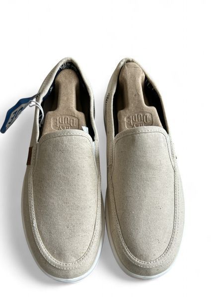 Чоловічі сліпони Hey Dude Sunapee m craft, White Розмір 40, устілка 26.3 см Білий НФ-00000348-5 фото
