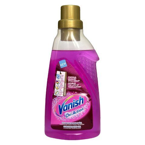 Плямовивідник VANISH Oxi Action Gel Pink Gold, 750 мл УТП034828 фото