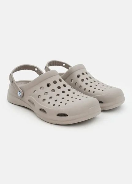 Мужские шлепанцы сабо Joybees Active Clog Adults Taupe, размер 45 стелька 29.2см (бежевый) УТП055494-22 фото