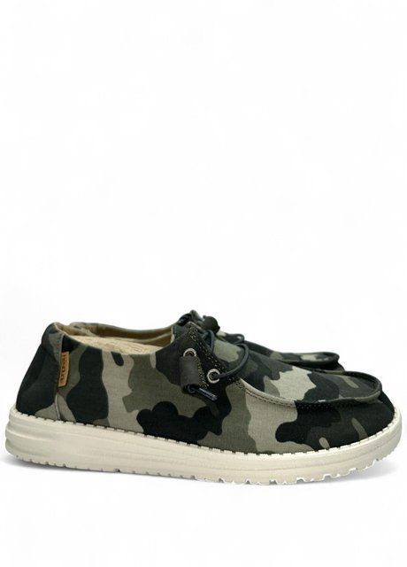 Жіночі мокасини Hey Dude Wendy Camo 121417003 Розмір 39, устілка 25,7 см Камуфляж НФ-00000348-31 фото