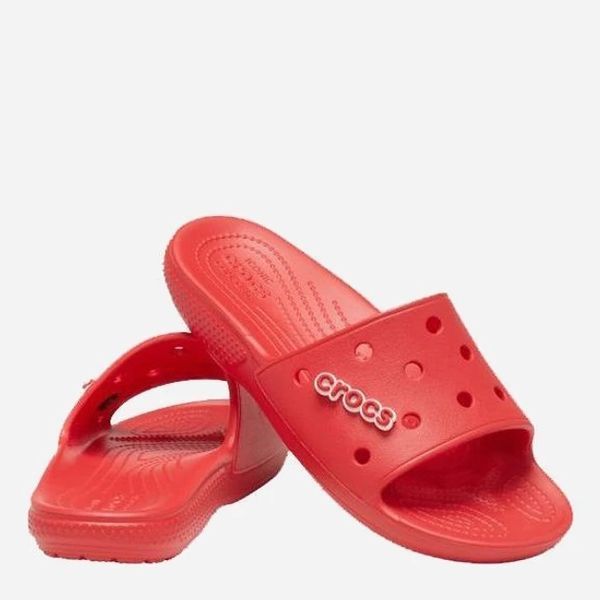 Женские шлепанцы для пляжа Crocs Classic Slide размер 39-40 25 см красный УТП038370 фото
