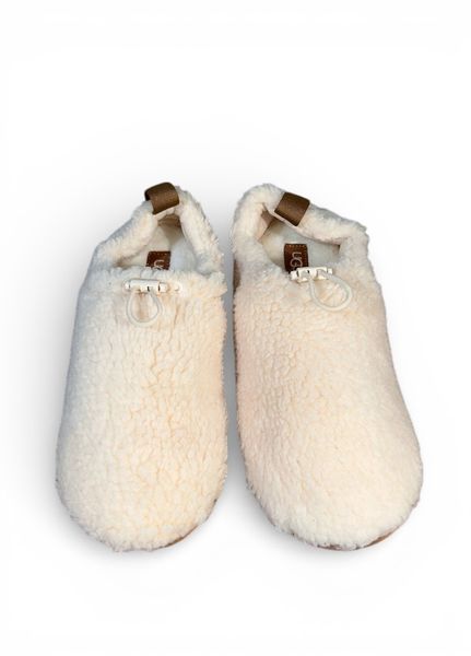 Жіночі капці UGG Plushy Slipper Beige (s/n 1143952) Розмір 39 (usa 8), 25 см НФ-00000362 фото