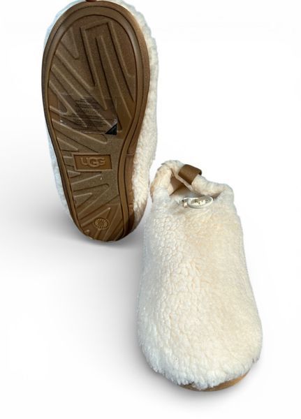 Жіночі капці UGG Plushy Slipper Beige (s/n 1143952) Розмір 39 (usa 8), 25 см НФ-00000362 фото