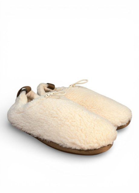 Женские тапочки UGG Plushy Slipper Beige (s/n 1143952), Размер 39 (usa 8), 25 см НФ-00000362 фото